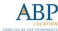 Logo ABP Location, client de La Blanchisserie