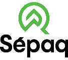 Logo de la Sépaq, client de La Blanchisserie